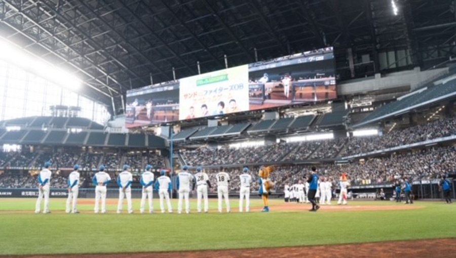 札幌テレビ、北海道ボールパークFビレッジでFIGHTERSとコラボイベント!2日間で73,516人の過去最高の来場者